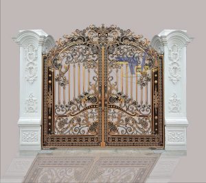 Cửa Nhôm Hệ Đúc Nguyên Khối Cho Biệt Thự, Villa Sang Trọng Và Trường Tồn BHCN-103