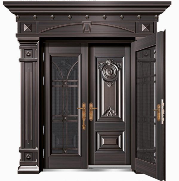 Mẫu cửa chính hai lớp BT120 thương hiệu Cửa Thép Dragon
