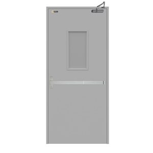 Cửa thép chống cháy 90 phút 1 cánh thương hiệu Dragon