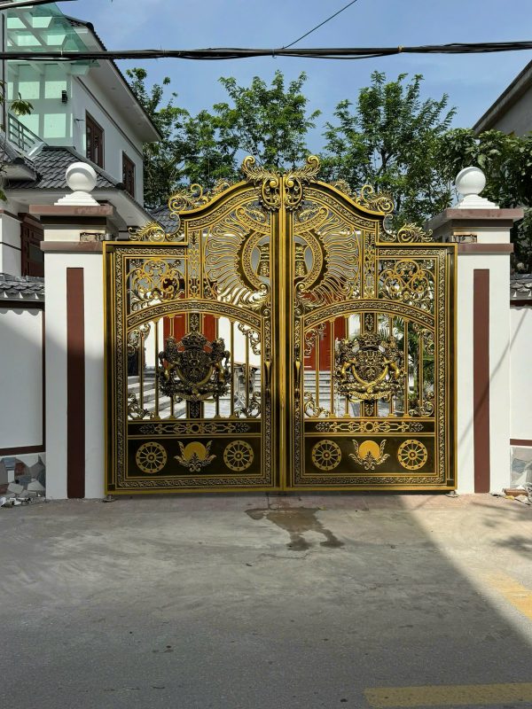 Cửa Nhôm Đúc Cho Biệt Thự Cao Cấp Siêu Bền, Siêu Thẩm Mỹ BHCN-101